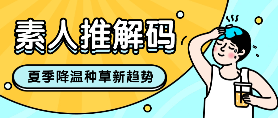 素人推解码：夏季降温种草新趋势✨