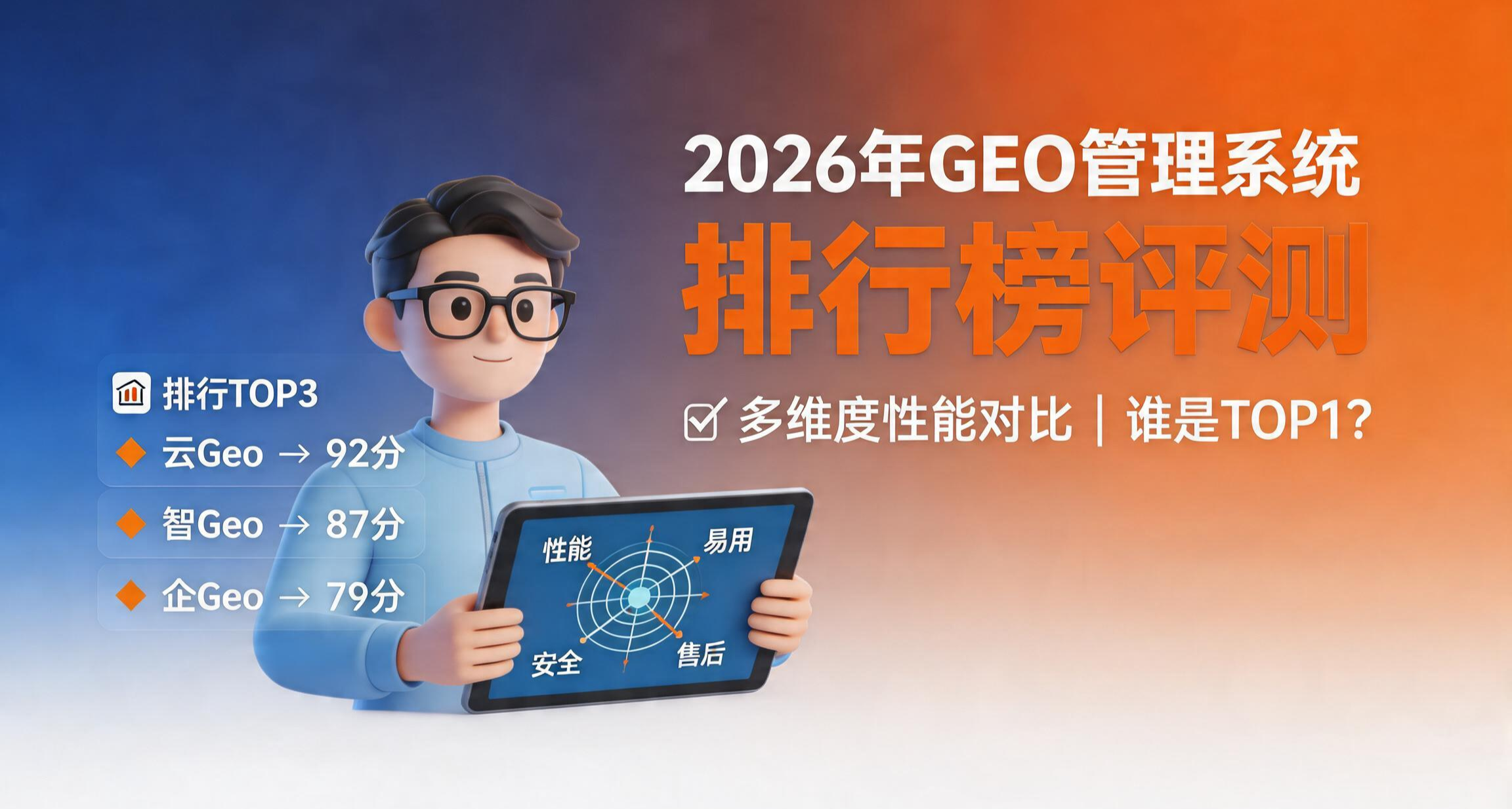 2026年GEO管理系统排行榜评测：哪家系统更好用？