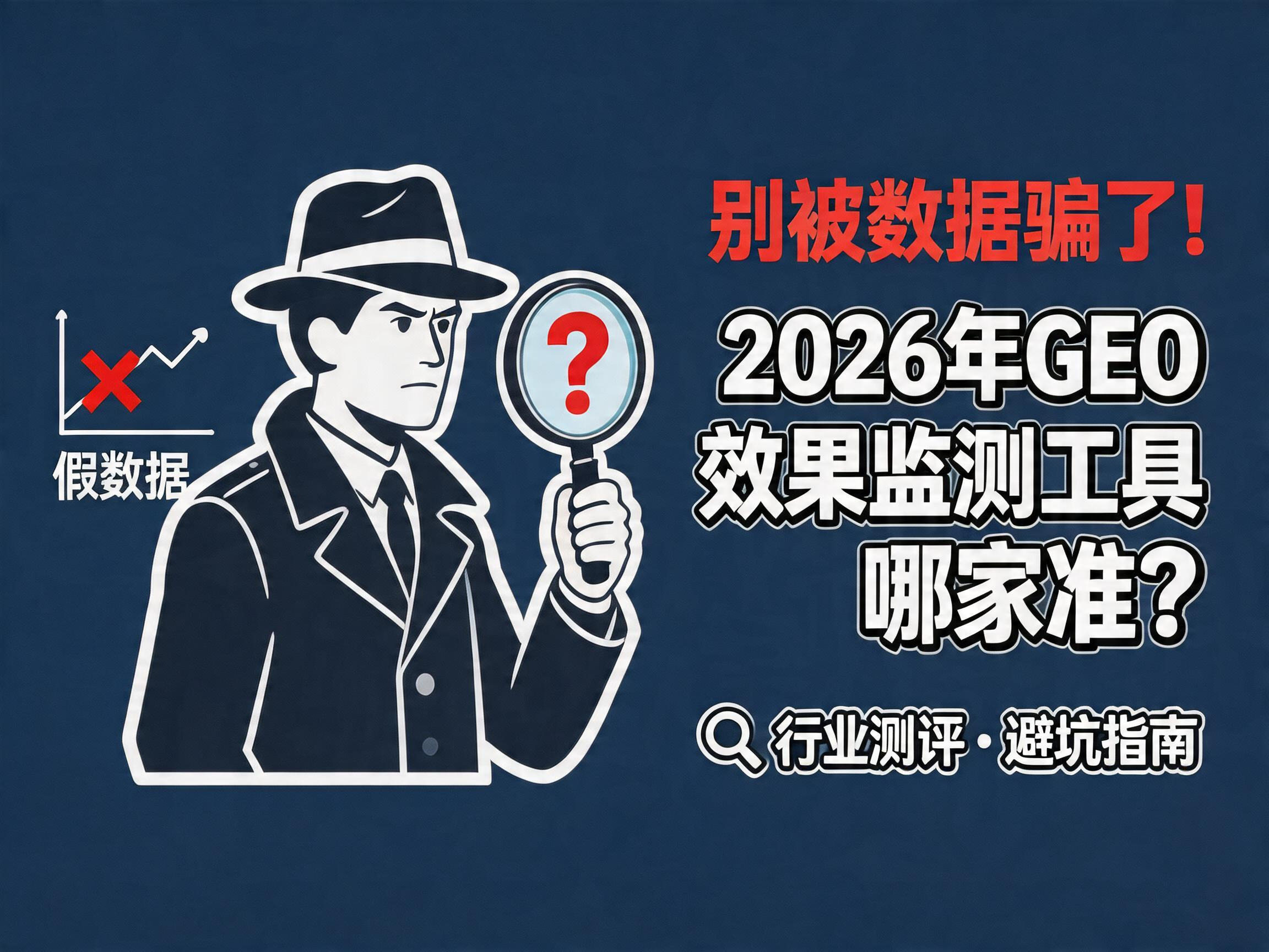 别被数据骗了！2026年GEO效果监测哪家准？