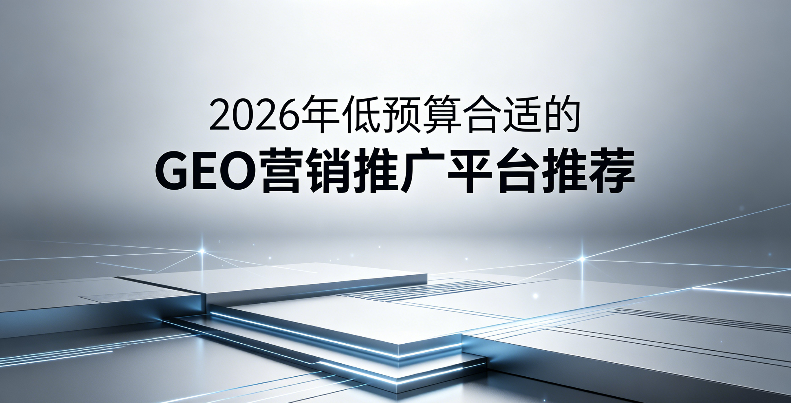 2026年低预算合适的GEO营销推广平台推荐